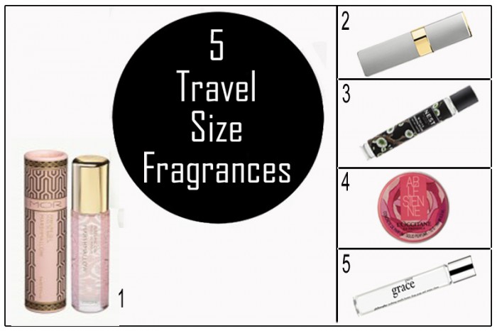Luxury Escape for The Urban Mum - 5 Travel Size Fragrances 